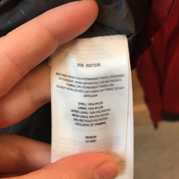 Columbia Titanium Men's Interchange Jacket Size Extra Large Red Orange - Picture 8 of 13